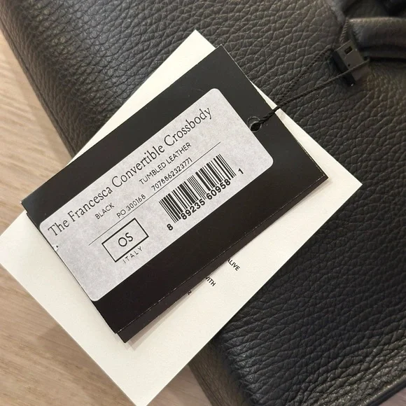 NWT - M.Gemi The Francesca Convertible Crossbody (black) - Picture 10 of 10